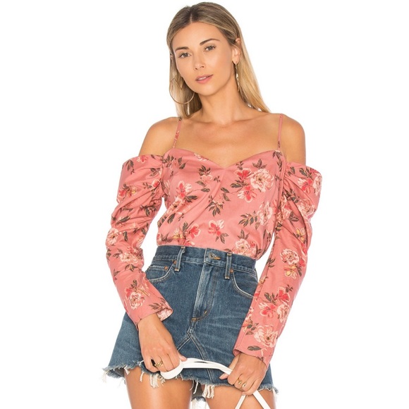 Lovers + Friends Tops - Lovers+Friends | Rayna Top In Amber Floral